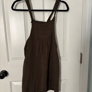 Vintage Heritage Brown Sleeveless Dress